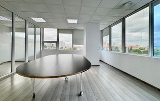 City view from the office