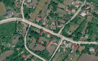 Vând proprietate în Sat Hândrești, Comuna Oțeleni, Iași, teren 2.174 mp, construcții existente și heleșteu - Poză 1