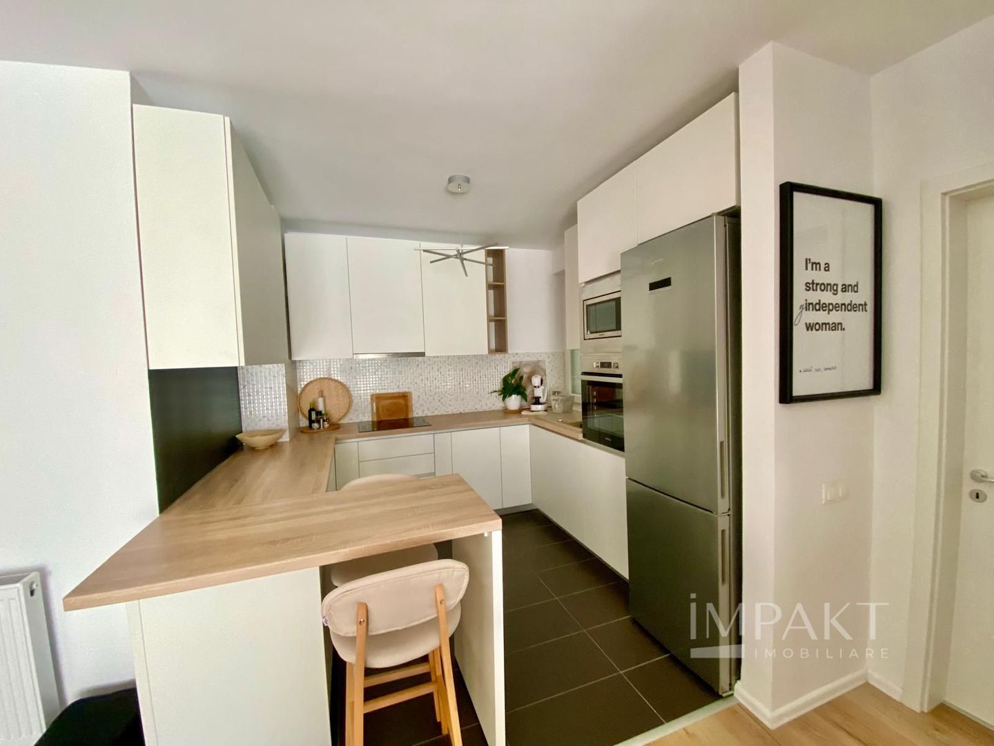 Apartament superb de inchiriat cu 2 camere,cartier Buna Ziua! - Poză 7