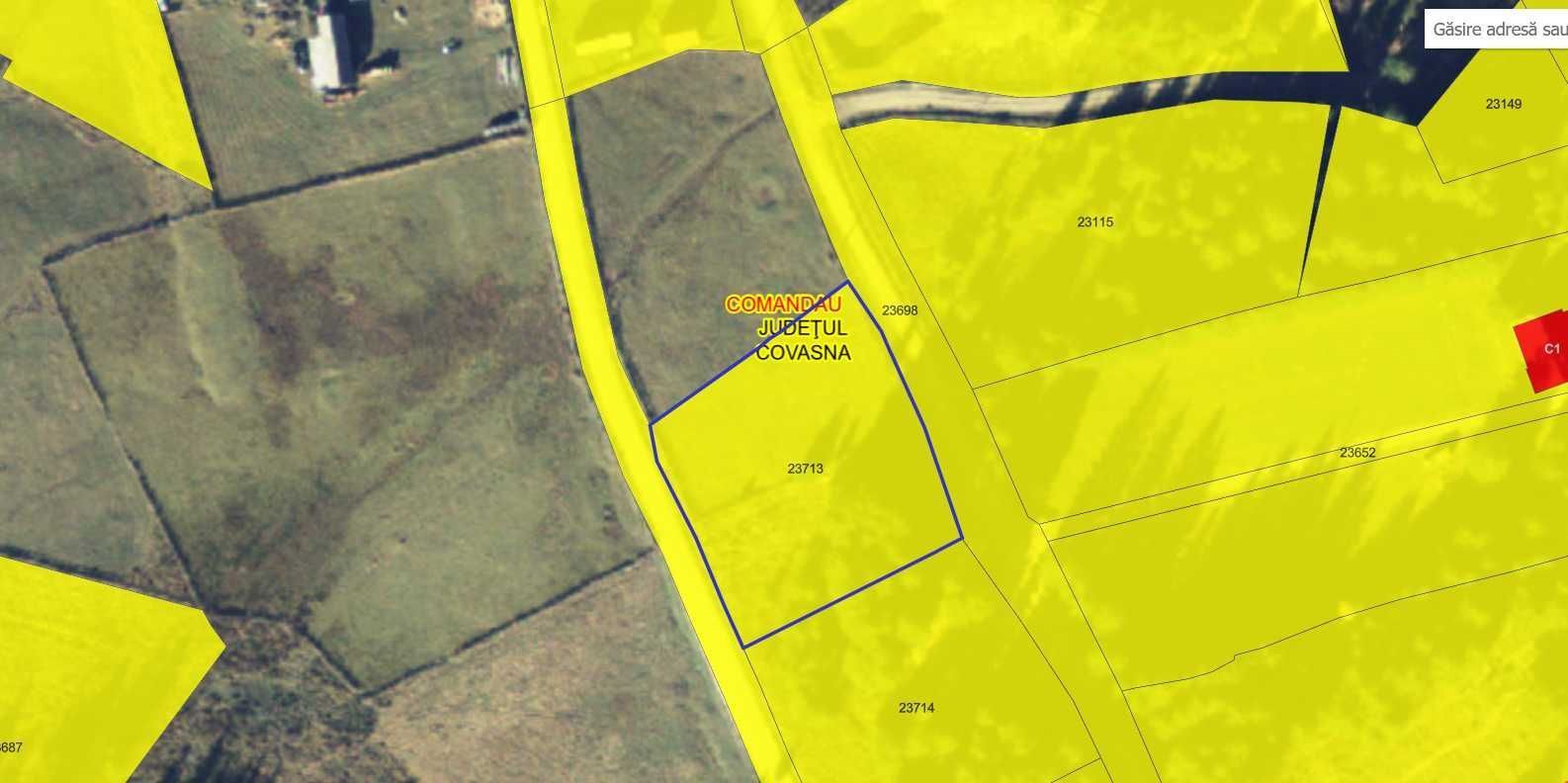 Teren intravilan de vanzare în loc.Comandău, jud.Covasna. - Poză 4