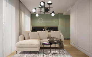 Apartament cu 2 camere mobilat la inchiriere in Amber Forest - Poză 1