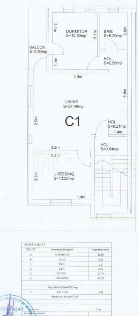 Apartament 3 camere I Balcon I Parcare I Pod I Arhitecților - Poză 13