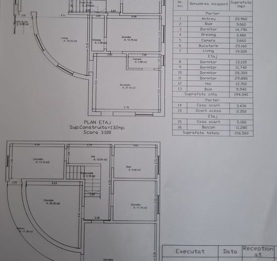 Casa solara si spatioasa, curte 700 mp - Cisnadie - Sibiu - Schiță 10