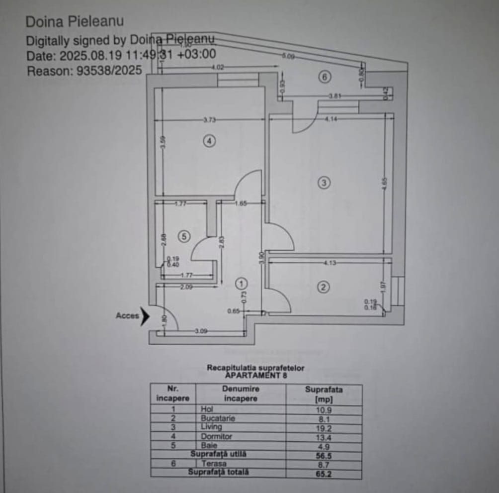 AP. 2CAM DECOMANDAT BLOC PREMIUM P+3 FINALIZAT-METROU 1 DEC. 1918! - Poză 3