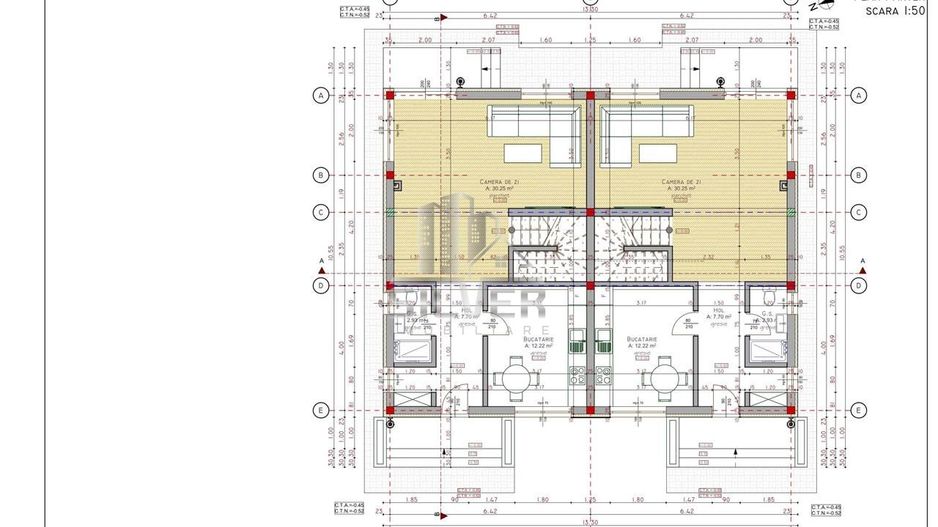 Casa  tip duplex/Teren 250mp/zona strazii Tautiului. - Poză 4
