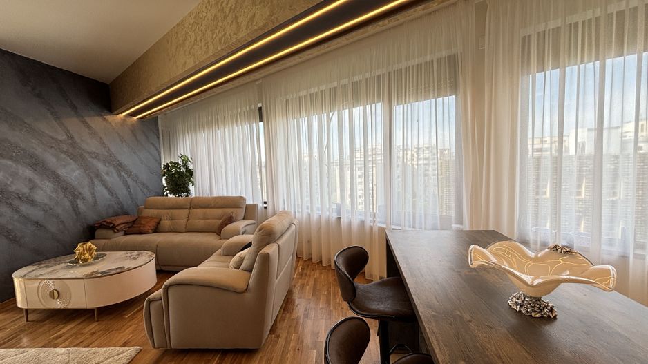 Apartament spectaculos 120 mp | Panorama către oraș | 2 Locuri Parcare - Poză 35