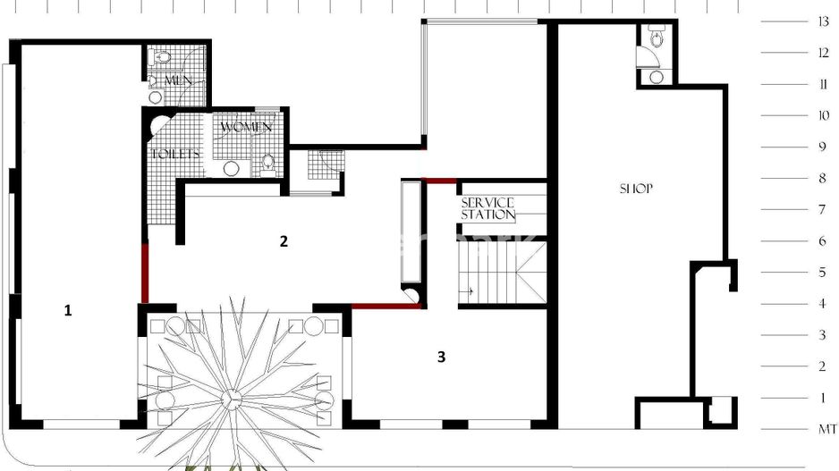 Spațiu comercial de 988 mp de închiriat în zona Sebastian - Schiță 9