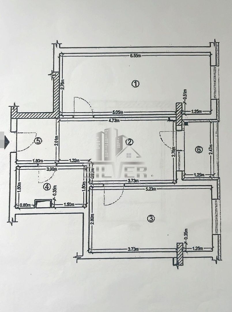 Apartament cu 2 camere dec./55mp/parcare subterana/zona repr.Bmw. - Poză 9