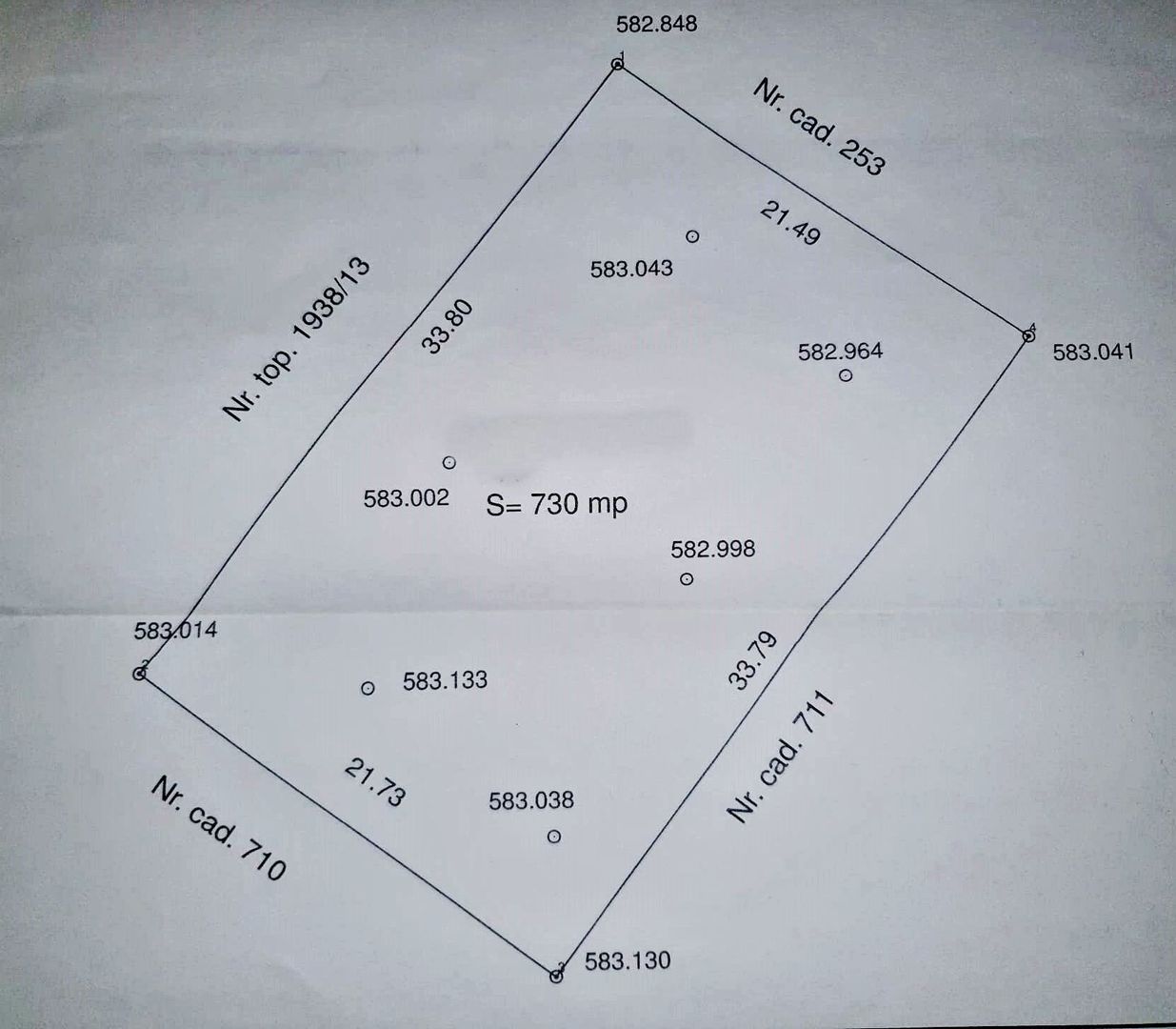 Cristian-zona str Eroilor front 34m, intravilan, 730mp - Poză 10