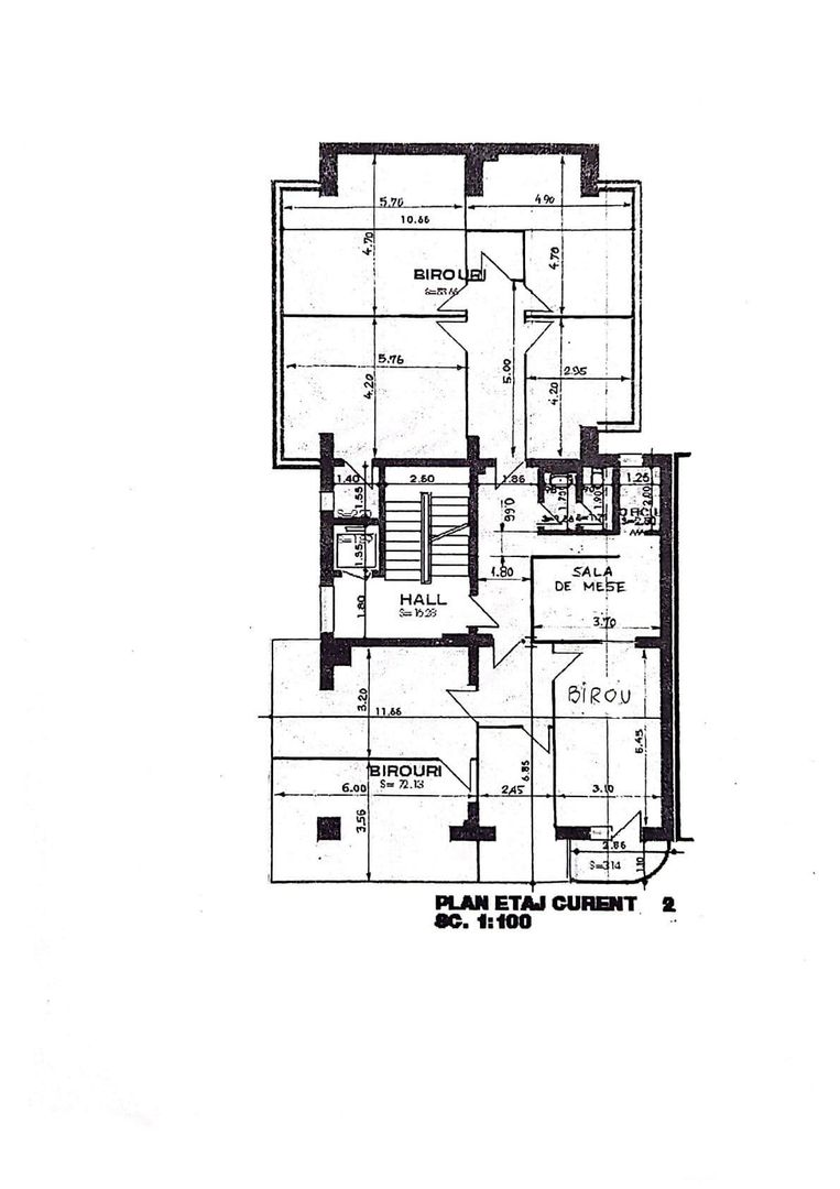 Spatiu birouri- Ion Mihalache- Ciuperca-Expozitiei - Schiță 13