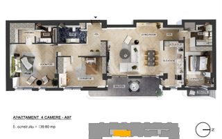 Apartamente 4 camere, Pipera, comision 0 % - Poză 14