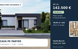 Casă individuală pe parter în Vidra, cu 2 dormitoare - Poză 1