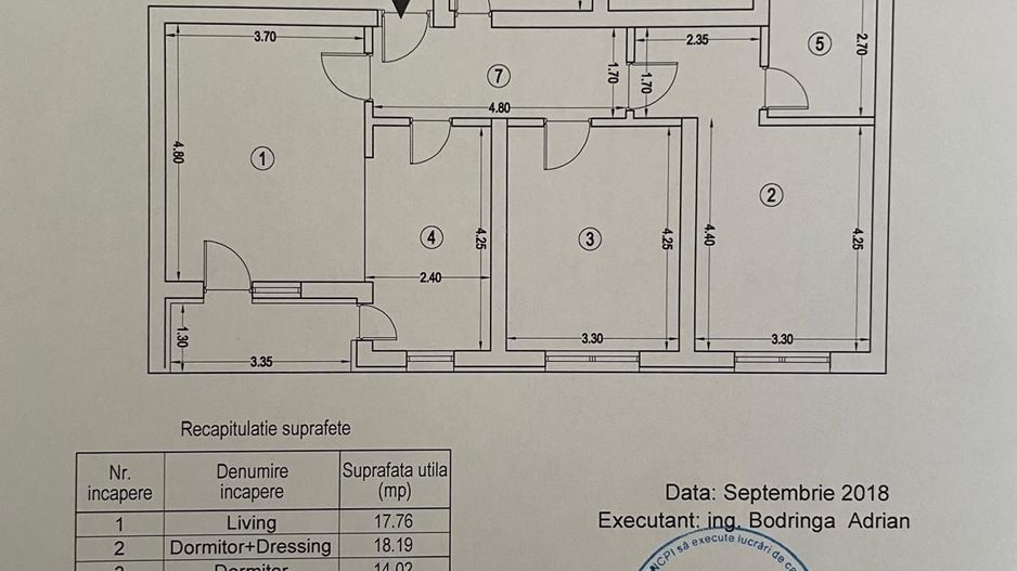 De vanzare apartament 3 camere Lujerului 2 locuri parcare - Poză 12