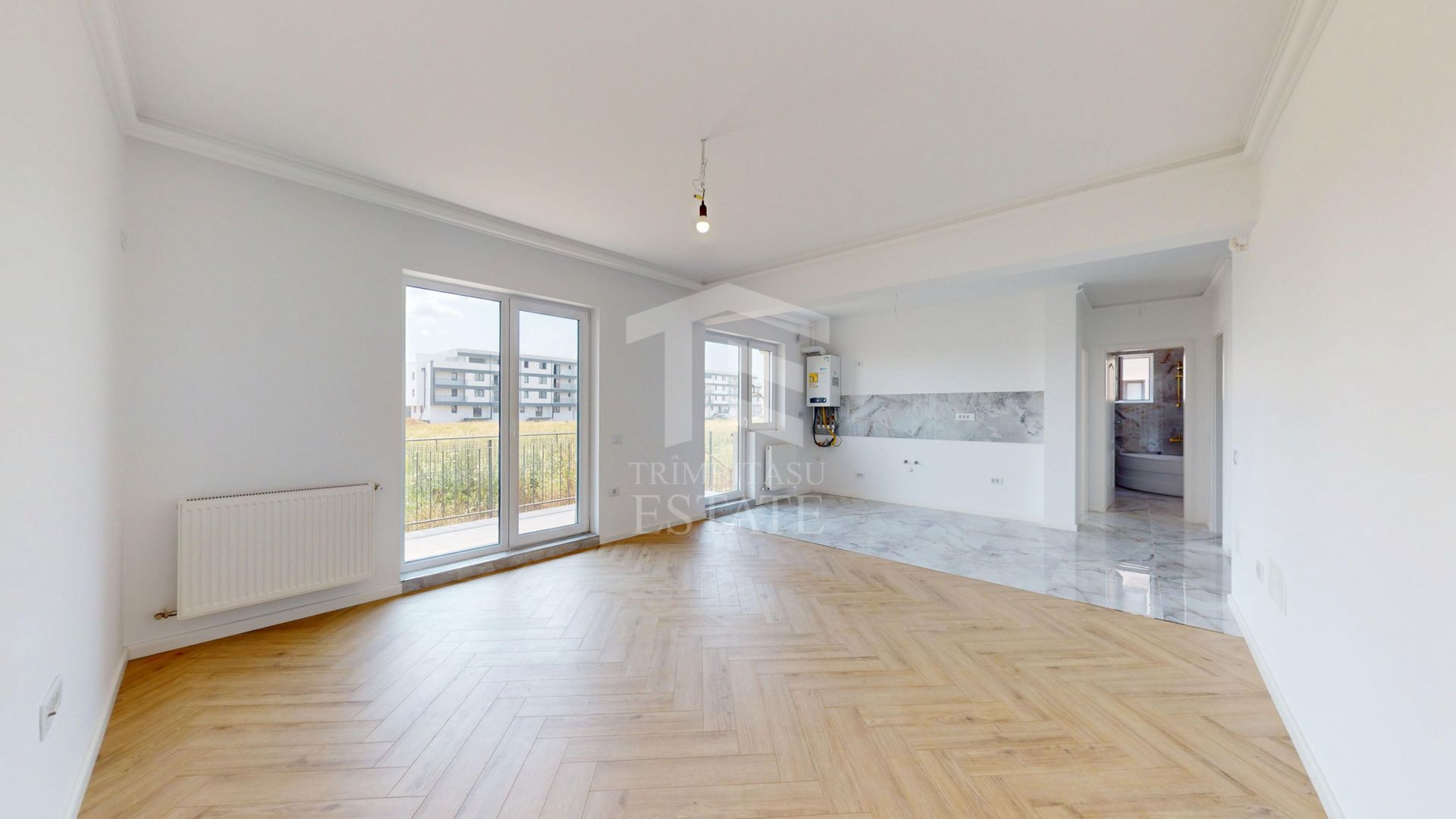 DOBROESTI - Stejarului | 3 Camere cu Curte + Parcare | Bloc 2025 - Poză 1