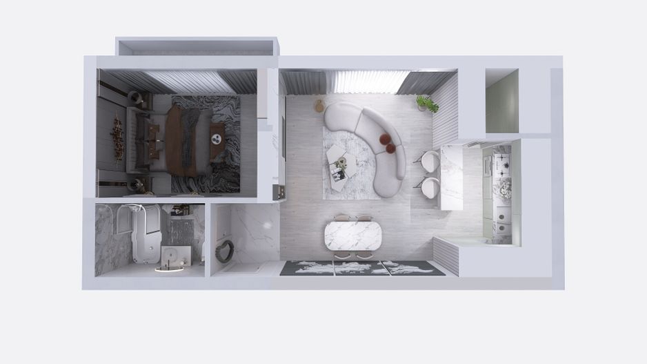 Apartament cu 2 camere de vânzare în Bragadiru / Prelungirea Ghencea - Poză 10