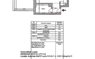 2 camere cu terasă de aproape 40 mp | Trapezului | Etaj 3/3 | Lift - Poză 11