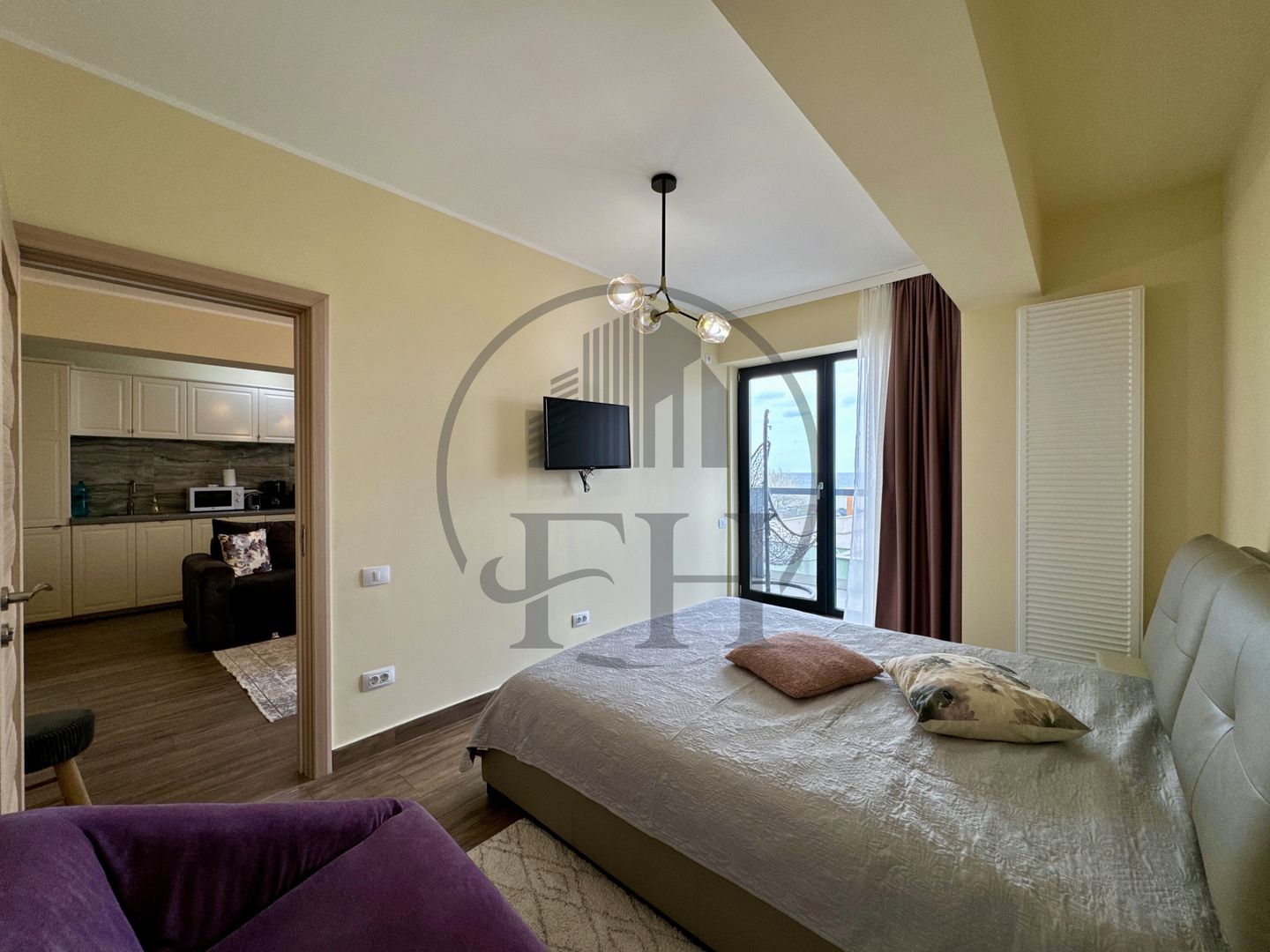 SOLD/VANDUT - Apartament cu 2 camere de vânzare, Mamaia, vedere la mare - Poză 7