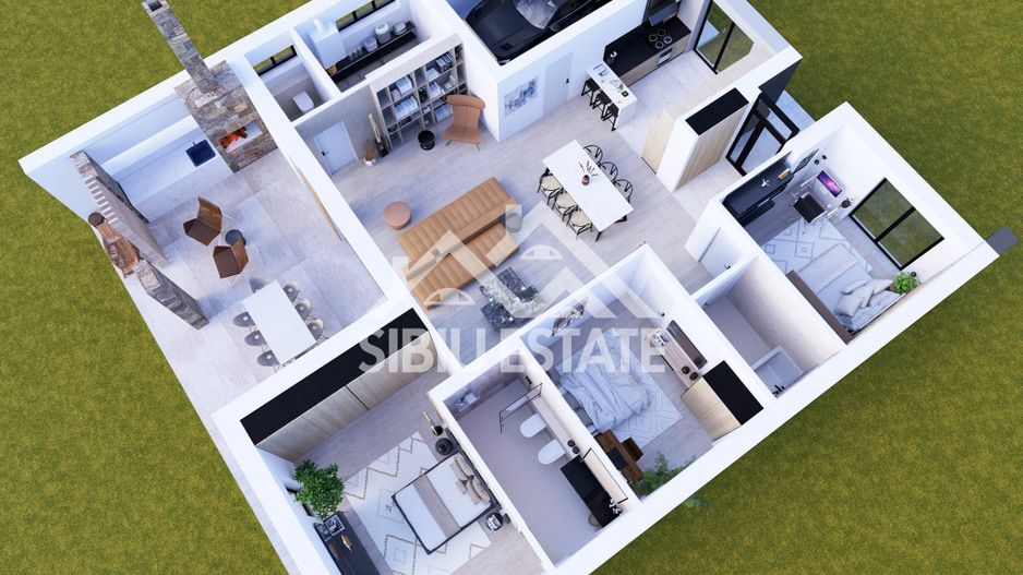 0% Comision | Casa individuala 4 camere, garaj și curte de 593 mp - Schiță 6