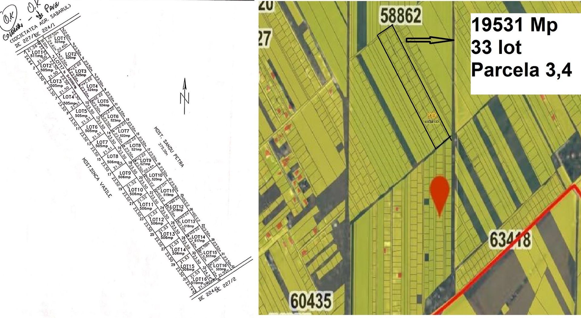 Teren de construit, 19521 mp, zonă rurală - Poză 4
