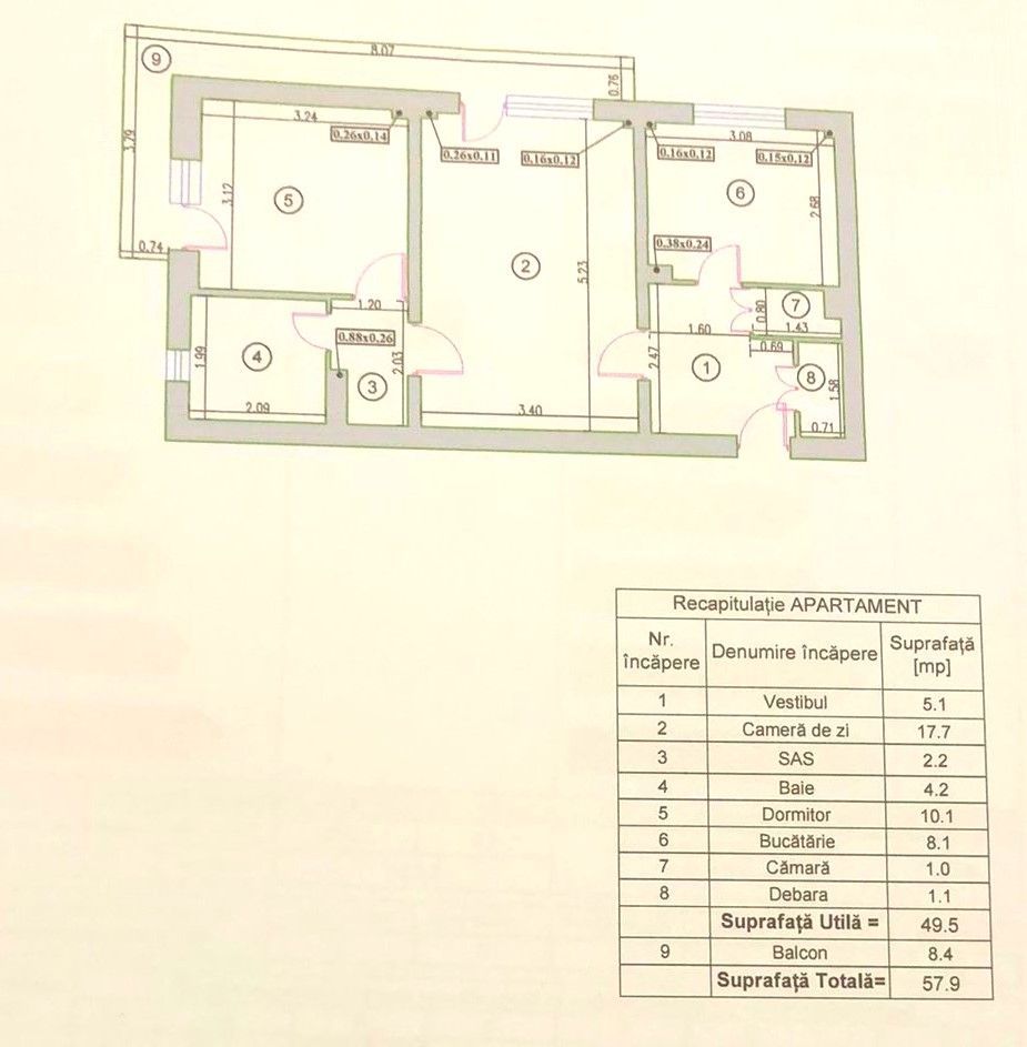 Vanzare Apartament 2 Camere Renovat Modern Vitan/Olimpia/Auchan Cu Etaj Tehnic - Poză 5