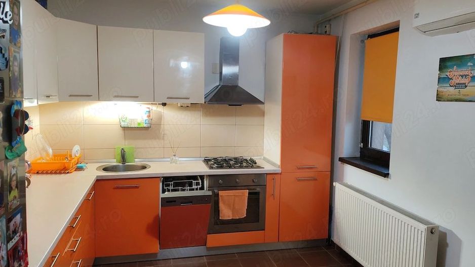 Apartament 3 camere bloc nou, 2 bai, parcare, centrala, 10 min metrou - Poză 10