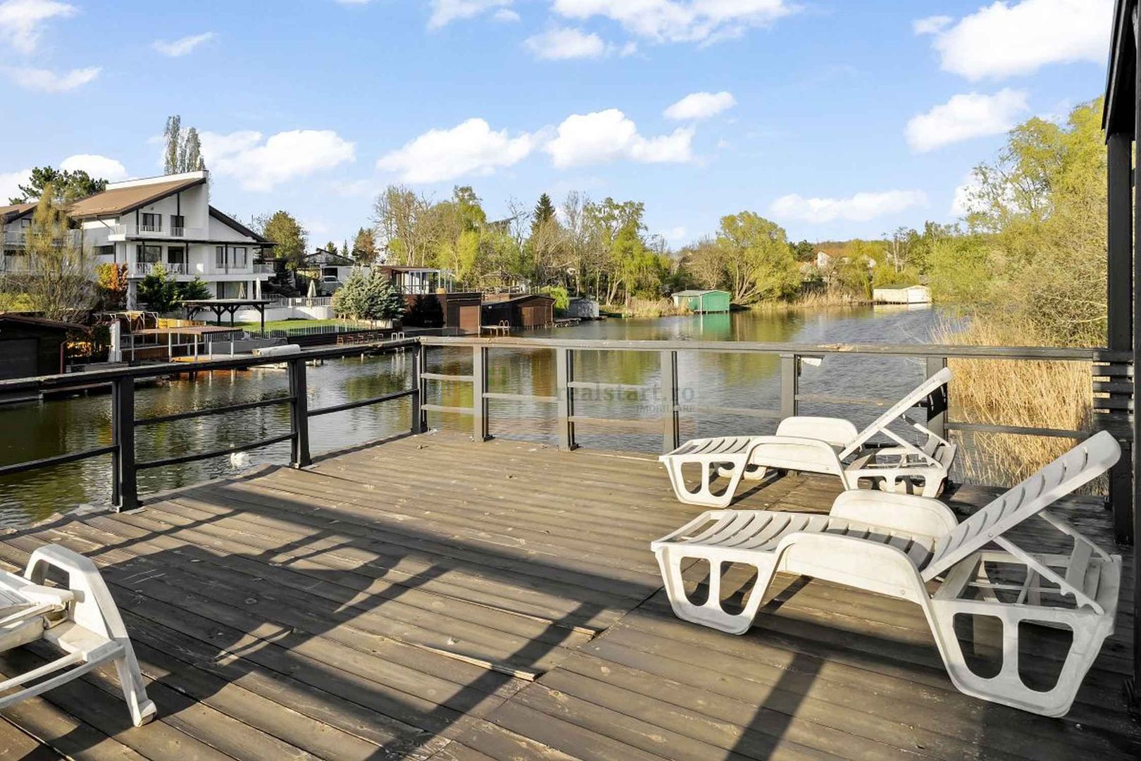 Deschidere Lac Snagov, Semineu, Garaj barca cu lift, ponton - Poză 65