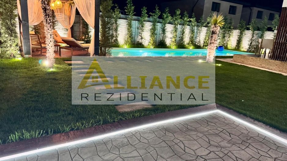 Vila premium-sistem încălzire gazon-sistem si senzori antiefractie - Poză 11