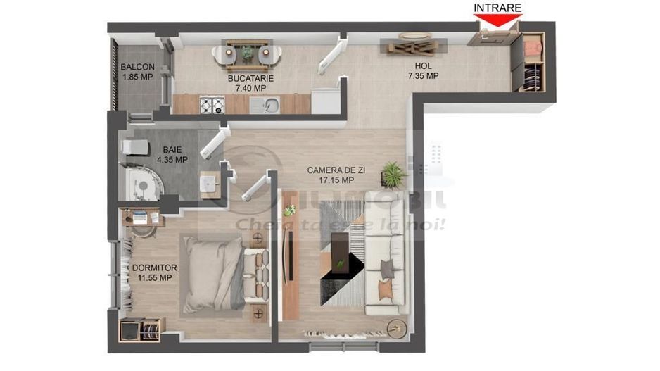 Apartament 2 camere decomandat - Valea Lupului - Poză 7