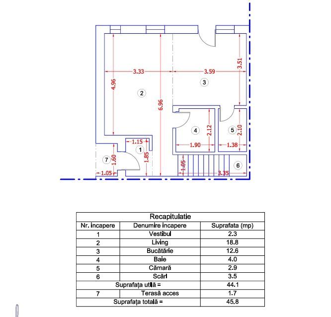 Vila in Otopeni, constructie noua, moderna, acces facil, comunitate - Schiță 25
