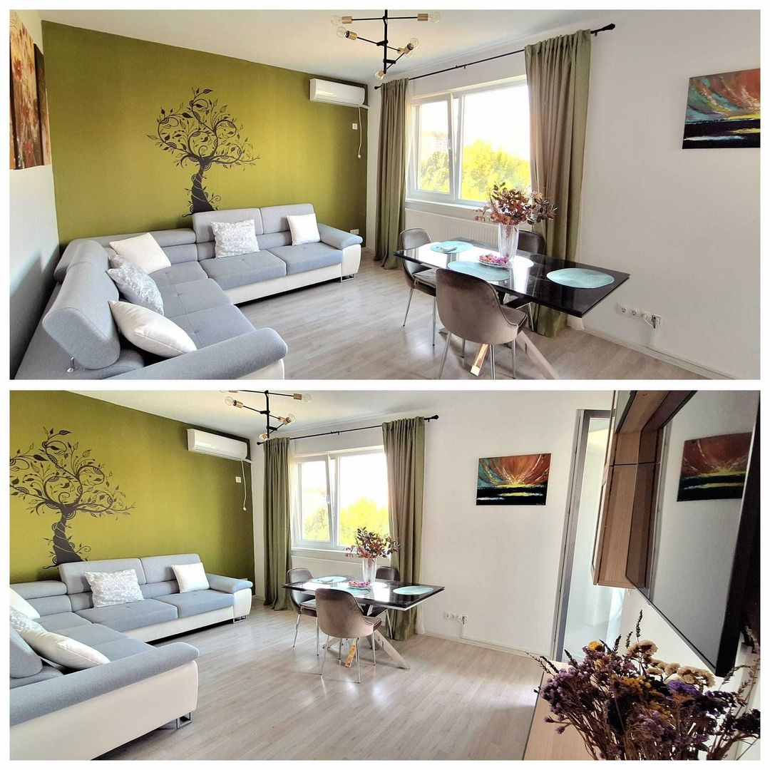 Apartament modern mobilat decomandat 3 camere 85mp Mihai Bravu - Splai - Poză 1