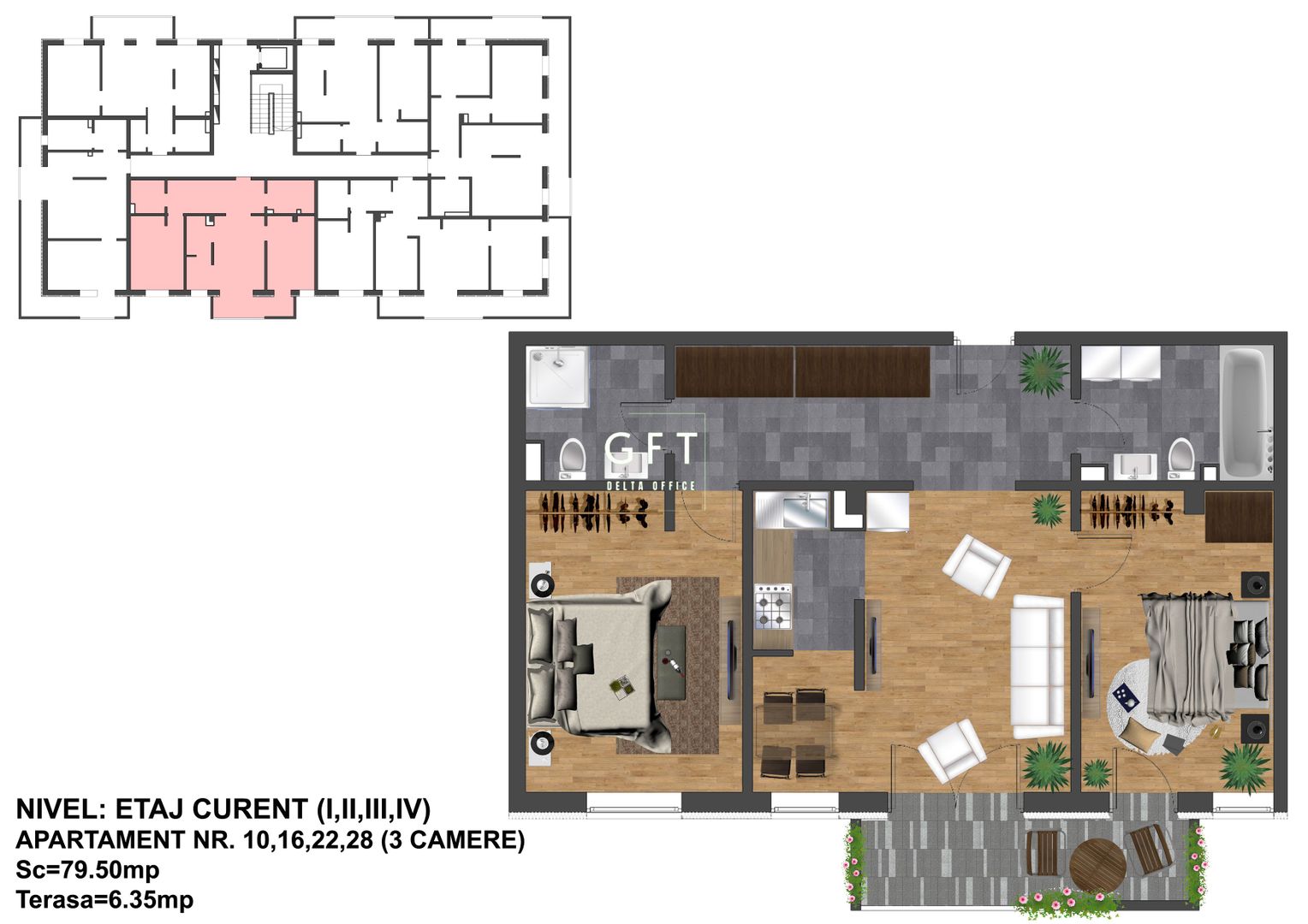 APARTAMENTE NOI, PLATA IN RATE, COMISION 0 % - Poză 9