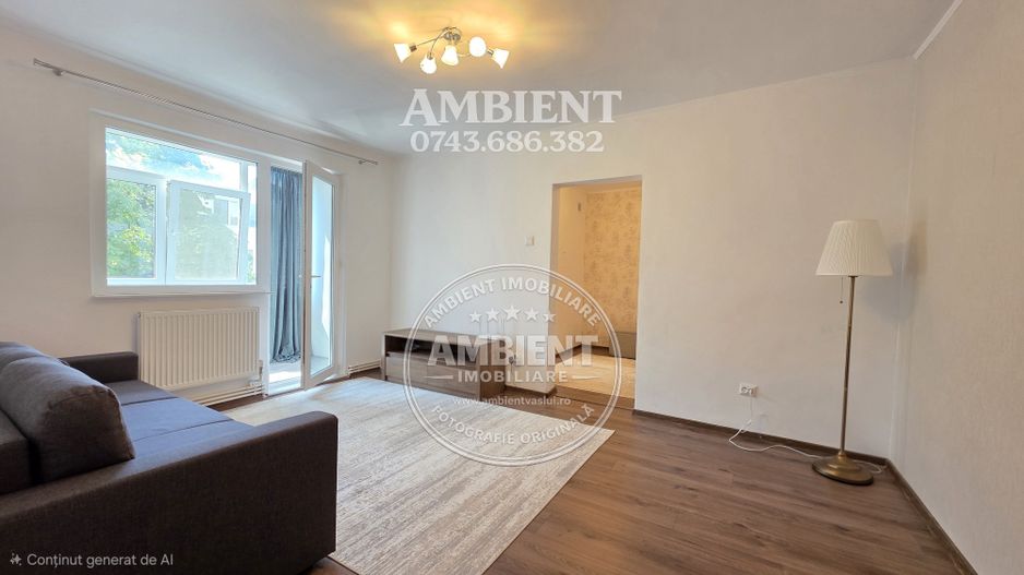 Apartament cu 2 camere, etaj 3, mobilat și utilat, VASLUI - zona CENTRU; - Poză 2