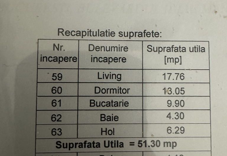Apartament 2 camere, bloc nou,  21 Residence, Militari - Schiță 15
