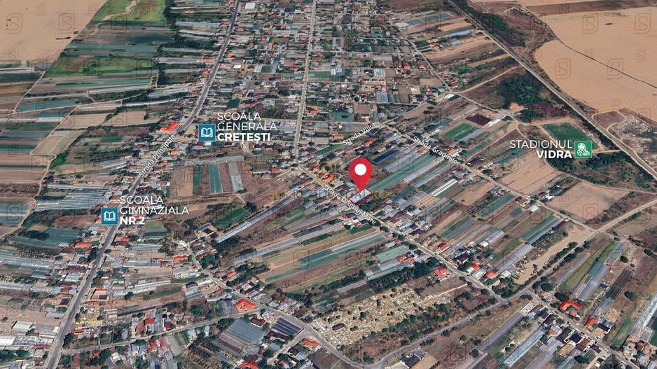 Teren intravilan de vânzare 2.826 mp – Vidra, Ilfov – dublă deschidere - Poză 3
