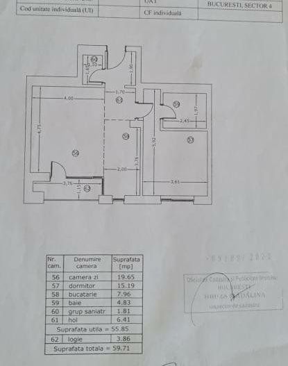 Ap 2 cam Bloc Nou 2023 Timpuri Noi Piata Unirii langa metrou parcare subterana - Poză 16