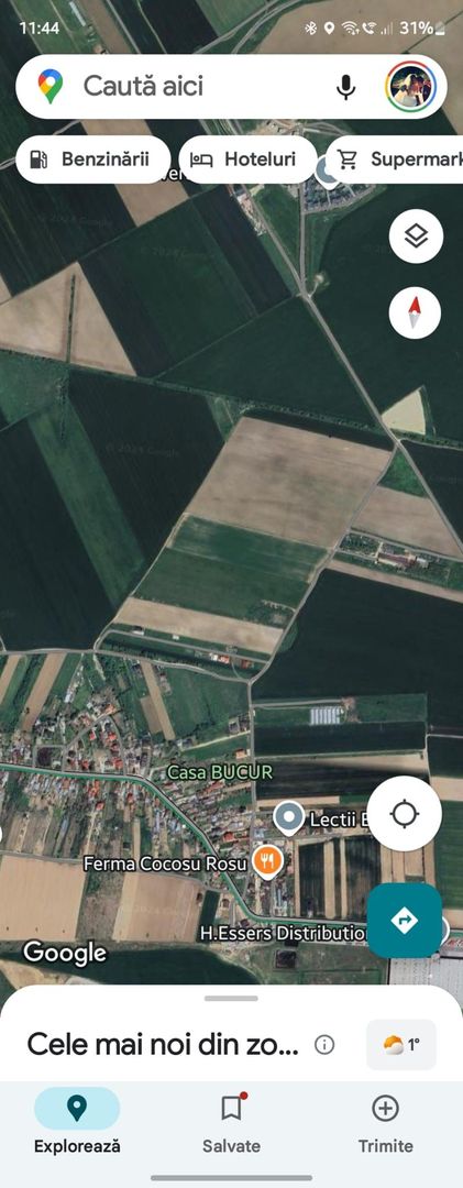 Ag BRASADAS vinde 10.200mp  teren INTRAVILAN   ULMI - JOITA. - Poză 3