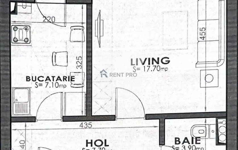 Garsoniera Exigent Plaza Residence Mall Afi Metrou Lujerului - Poză 7