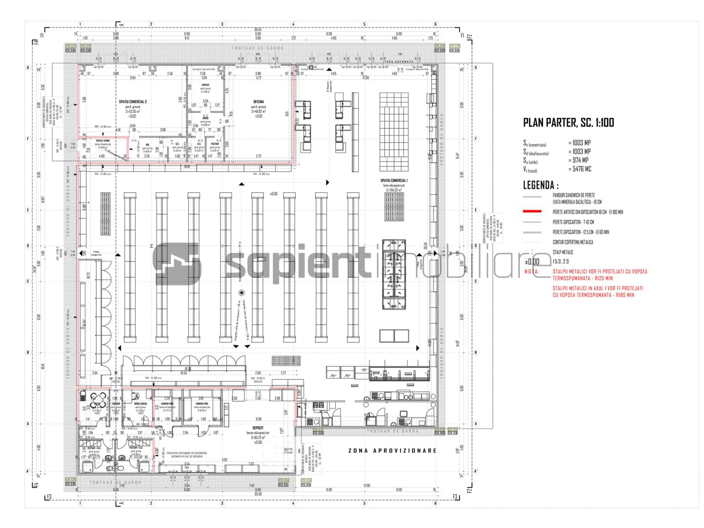Sapient | Galerie comercială în Sânmartin, Bihor - Schiță 4