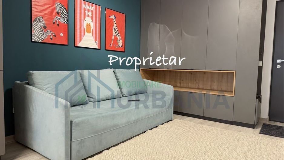Apartament cu o cameră, semidecomandat, balcon, etaj 7, Copou Garden, Iași - Poză 1
