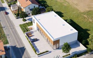 Teren de Construcție cu Încăpere Comercială de 250m2 în s.Stolniceni r-nul Hîncești - Poză 1
