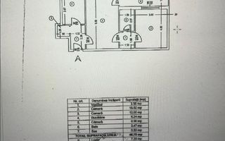 OPORTUNITATE | APARTAMENT 2 CAMERE |  TEI |  54 MP UTILI - Schiță 6