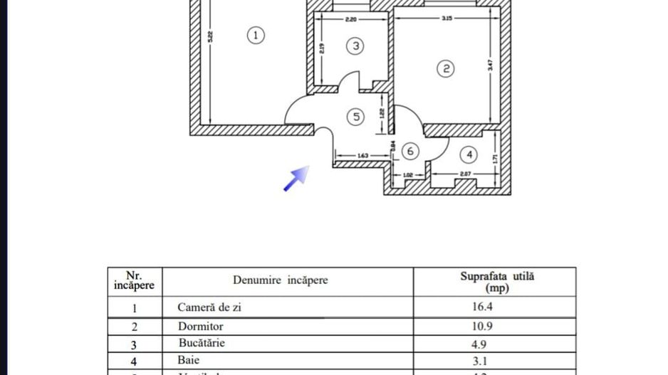 Apartament 2 camere decomandat Drumul Taberei Metrou la 2 minute - Poză 1