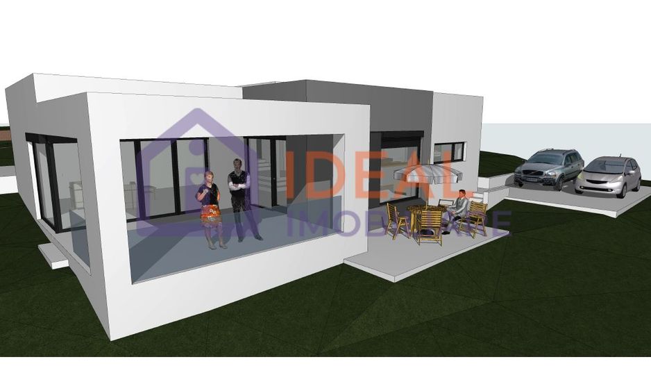 Casă modernă pe un singur nivel în Bavaria, teren 750 mp - Poză 1