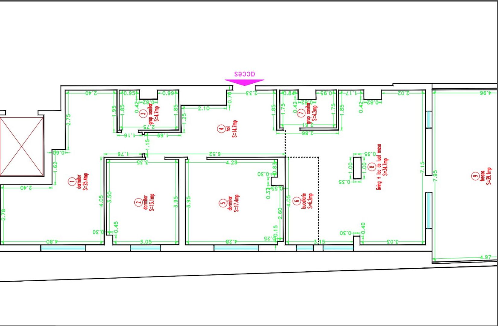 Luxury Penthouse for Rent in Timisoara - Poză 23