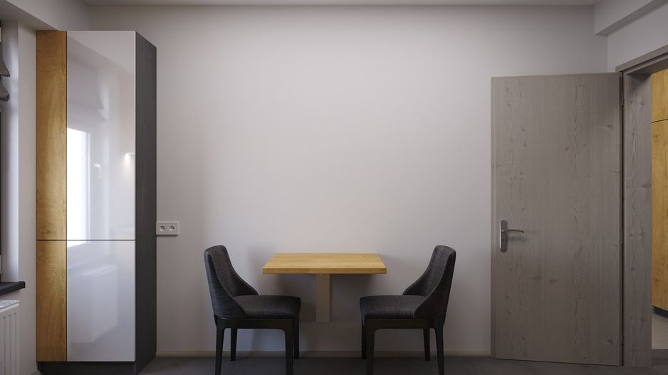 Apartament 3 camere de inchirat Rond OMV Pipera Curte proprie 45M - Poză 9