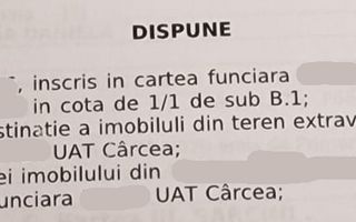 Teren Intravilan Carcea - Poză 3