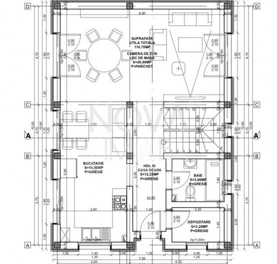Casa tip duplex, la alb - Sura Mica - COMISION 0 - Poză 5