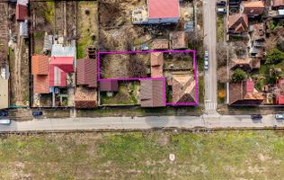 Casă de renovat cu 773 mp teren la preț de apartament