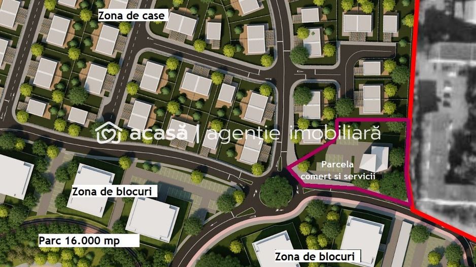 Oportunitate, teren pentru afacerea ta in Cartierul RED9 ARED - Poză 2