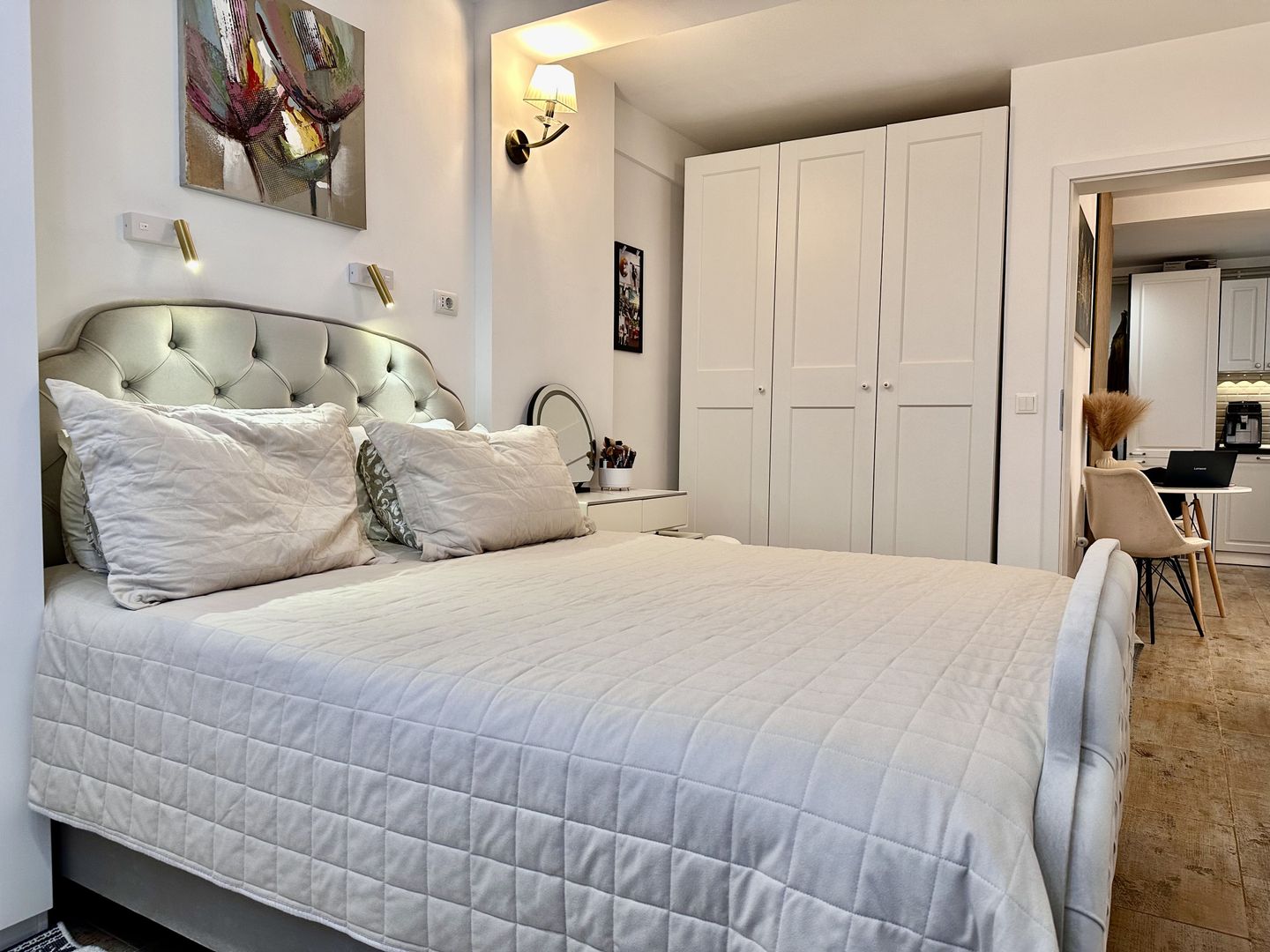 Apartament bloc 2013, Doamna Ghica, mobilat complet, centrala proprie. - Poză 2